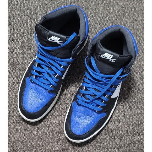 Nike Men's‎ Air Jordan 1 Retro High OG Royal Toe 555088-041 Size 13